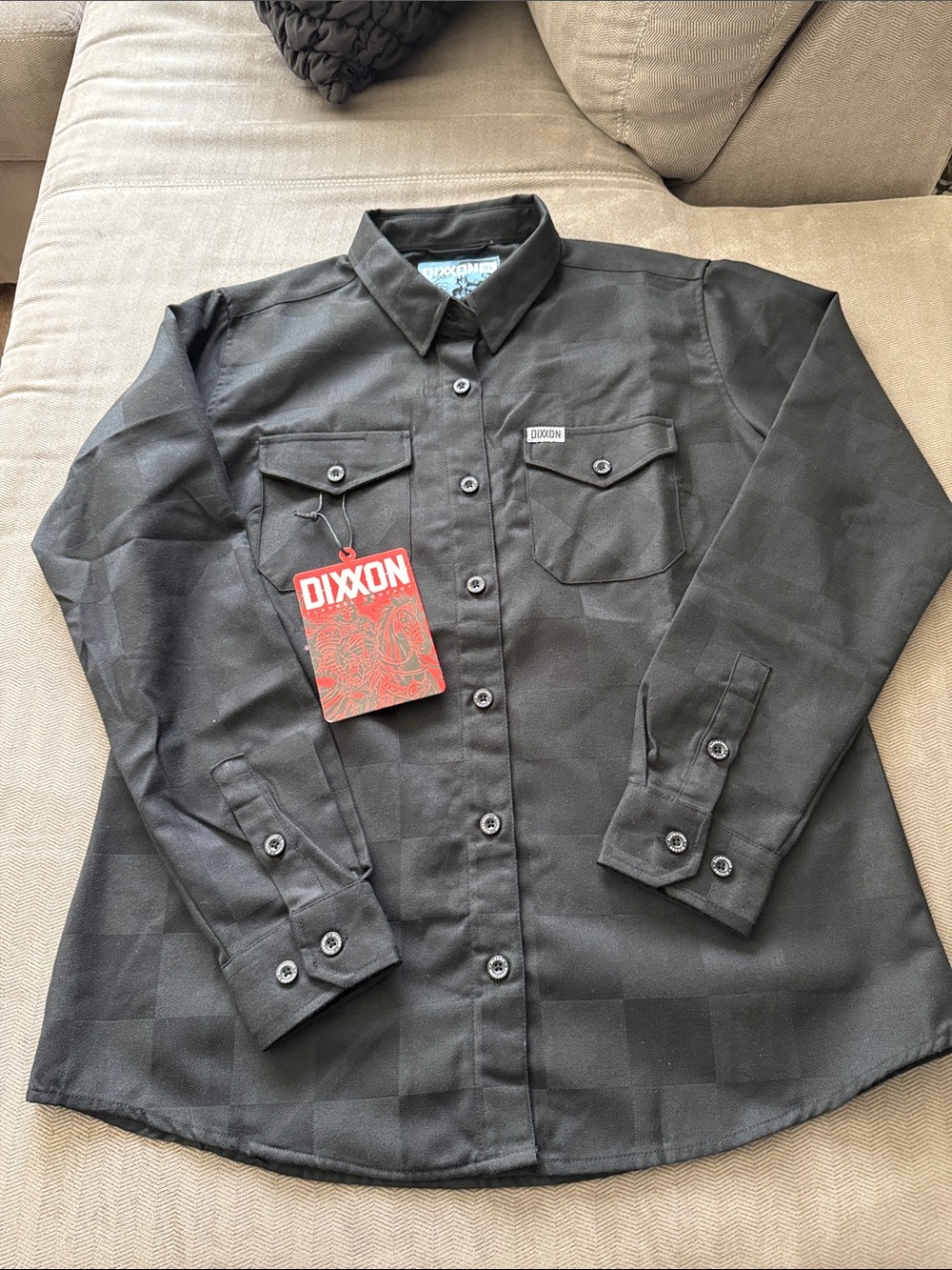 Women’s DIXXON Checkmate Flannel - NWT!!